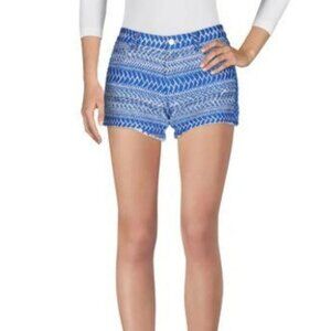 IRO Bermuda Shorts in Blue European Size 42